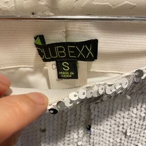 White ✨Sequin Bell Bottoms NYE?